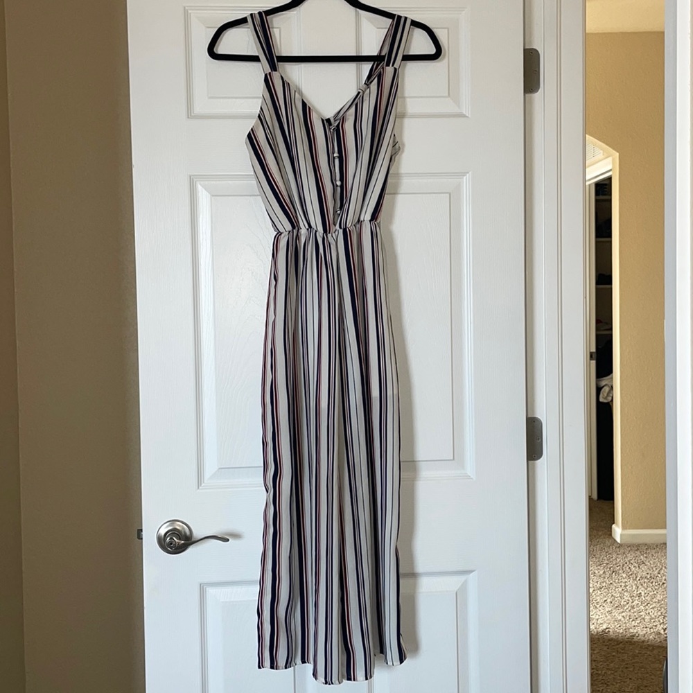 Cute striped jumpsuit!